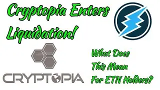 Cryptopia Enters Liquidation! What does this mean for ETN Holders? + GIVEAWAY