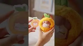 Unboxing a dose of fruity cuteness! 🍎-Rolife Nanci's Fruit Mood Plush Pendant Blind Box #rolife