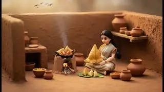Miniature Samosa Cooking ASMR | Tiny Doll Indian Village Kitchen Story