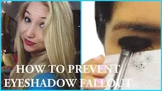 ✤ How To Prevent Eyeshadow Fallout ✤ | Tip Tuesday #3
