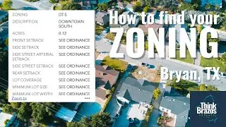 How to Find Your Zoning Information in Bryan, Texas
