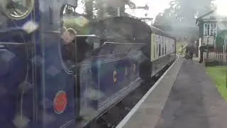 Caledonian Railway No 828 Arrivals Groombridge from Eridge