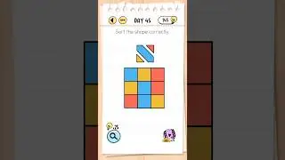 Day 45 Brain Test || Sort the shape correctly.