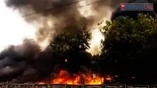Fire breaks out at Aarey Colony | Mumbai Live