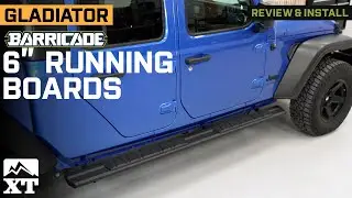 Jeep Gladiator JT Barricade 6-Inch Running Boards Review & Install