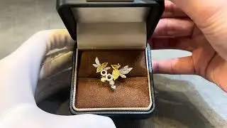 【BEE Your way】 New Design Yellow BEE Ring