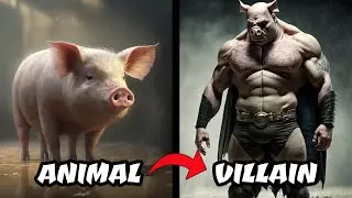 Turning Animals into SUPER Villains
