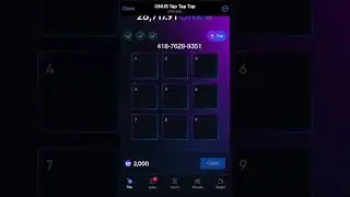 TAP CODE ONUS TAP TAP TAP 3/9/2024