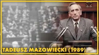Exposé premiera Tadeusza Mazowieckiego | 12 września 1989 r.