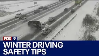 Winter safety driving tips if your car winds up in ditch