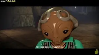 Lego Star Wars The Force Awakens: Lvl 5 / Maz's Castle STORY - HTG