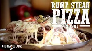 Rump Steak Pizza with Pepperoni | Churrasqueadas