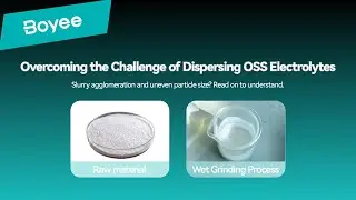 Oxide Solid Electrolyte Slurry Problems Solved: No Agglomeration, Uniform Particle Size！