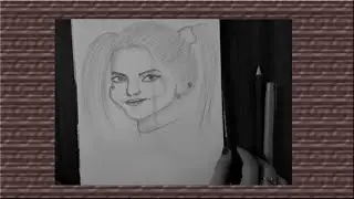 Cartoonistic Herley Quinn Pencil Drawing || Noob Artist