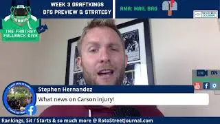 Week 4 DFS Draftkings Strategy & Optimal Lineup
