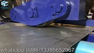 Tank shell welds Planishing grinding equipment horizontal weld seam flatten machine from Trancar