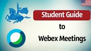 🇺🇸Student Guide to Cisco Webex Meetings | How to Join the Meeting?