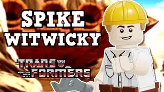 LEGO Spike Witwicky- Custom Minifigure: The Transformers