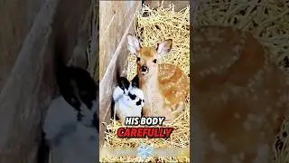 Heartwarming Animal Rescues: Inspiring Stories of Love and Compassion! #Shorts #deer #rescue #story