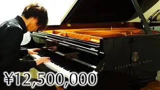 Bought a steinway piano ($120,000) [English sub]