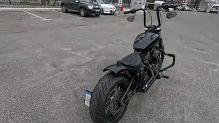 Harley-Davidson Softail Street Bob FXBB stage 1 cold start