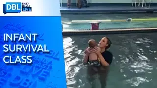 Baby's Swim Lesson Video Goes Viral