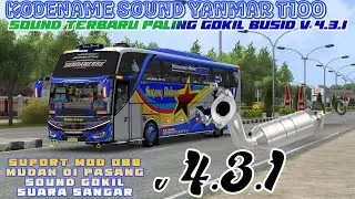🔰 REVIEW ‼️ KODENAME SOUND YANMAR TERBARU UPDATE SOUND SANGAR ✅ BUSID V 4.3.1