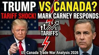 Trump vs Canada? Mark Carney Responds to Tariff Shock | US Canada Trade War Analysis 2026