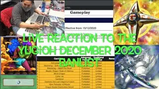 Konami BANNED LINKROSS!!! Yu-Gi-Oh! Official December 2020 Ban List! Live Reaction!