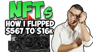 Flipping NFTs 2021 | Flipped $567 to 10k On Chiptos NFT