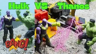 DIY Mini Tractor, Bulldozer, Farm vehicles | The Battle Of Thanos vs Hulk @Mr.Tractor