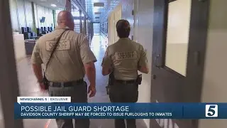 Davidson County sheriff may have no choice but to furlough inmates due to staffing shortages