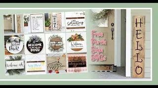 Make A Summer Porch Sign with FREE SVGs