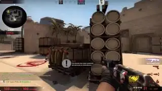 MIRAGE CLUTCH, PLANT & ACE!! (CSGO Competitive)