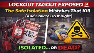 LOCKOUT TAGOUT EXPOSED 🚨The Safe Isolation Mistakes That Kill (And How to Do It Right)
