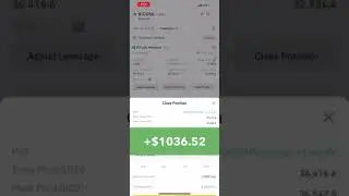 $1036 Profit in 5 minutes | Binance BTCUSDT Futures #shorts