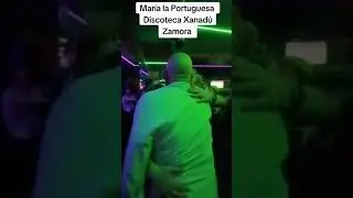 JuanRa Junior. María la Portuguesa. Disco Xanadú Zamora. Baile animado
