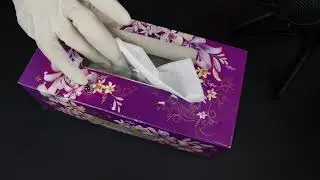 ASMR Tissue Box 💦 Can you Feel it??? #ASMR #TissueBoxASMR