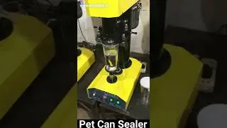 Pet Can Sealer Canning Machine for Dry Fruits, Ghee, Mouth Freshners, Millets, Seeds Packaging