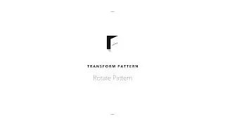 Transform Pattern Rotate Pattern