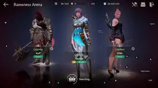 Black Desert Mobile Global - 3vs3 PvP Ranger Ramones Arena
