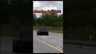 Foxbody 🦊 Vs Gt500 🐍 Burnout Battle 💨💨  #burnout #foxbody #mustang #shelbygt500 #gt500