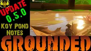 Grounded Update Notes 0.5.0 - Koi Pond Update 2
