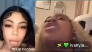 IVANY AND WASP KETCH UP PON LIVE! 👀PART 1.. 