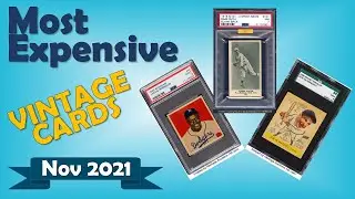 Top 15 Vintage Sports Card Sales in November 2021 | Ep 10