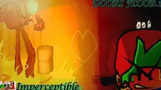 Friday Night Funkin' DOORS FLOOR 1 (#roblox #doors #fnfmod) Figure VS BF in Imperceptible