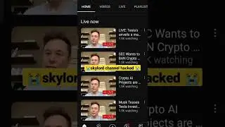 skylord YouTube channel hacked  #shorts #viral #skylord #hacked #tesla #freefire