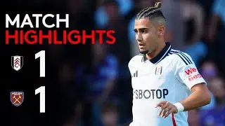 HIGHLIGHTS | Fulham 1-1 West Ham United | Points Shared At Craven Cottage 🏡