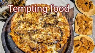 American style fried chicken | Pizza | Burger | #gaganeera 