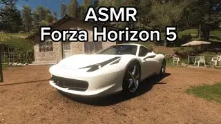Relax with Forza Horizon 5 (V8 Car sound) - Ferrari 458 Italia